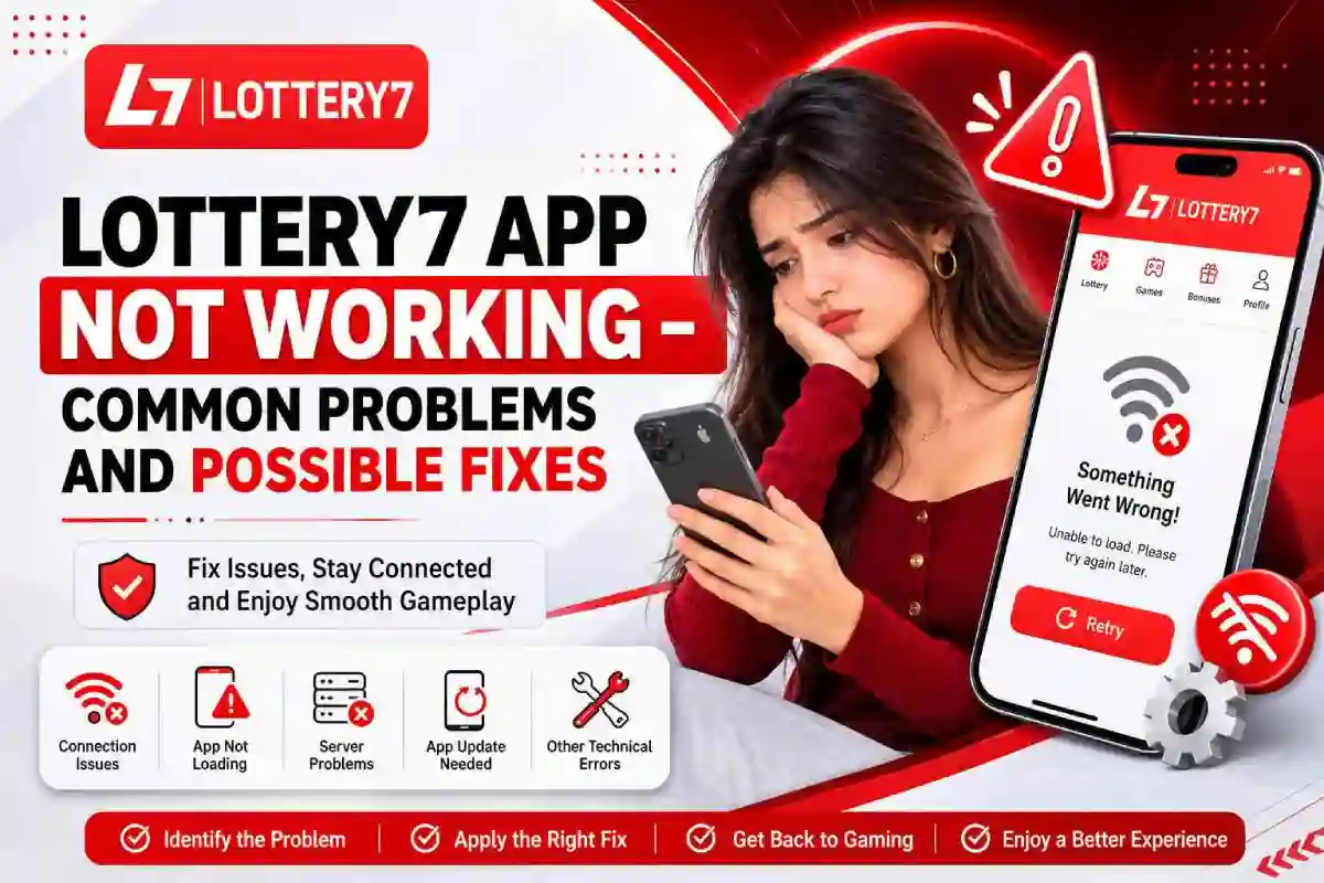 lottery7 app not working