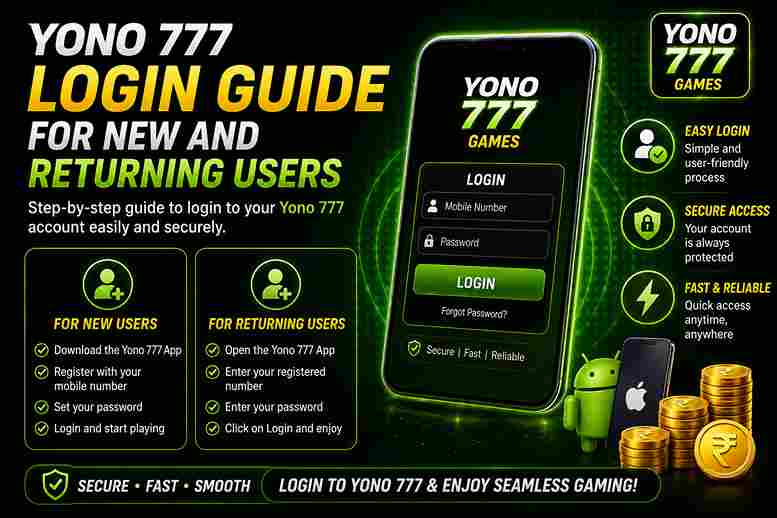 yono 777 login details